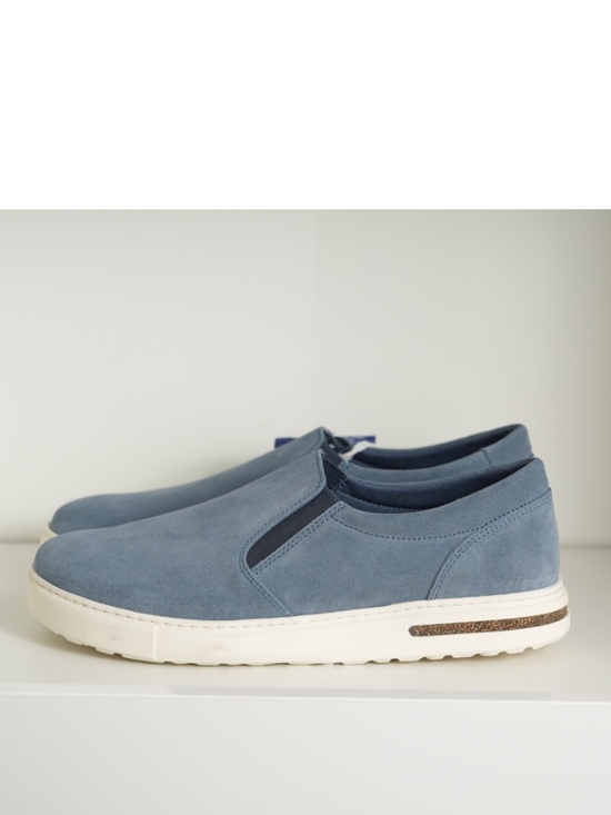 Birkenstock Oswego Elemental Blue Suede Leather Comfort Slip-On Casual Shoes 9 main image 7